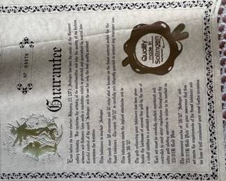 Solingen Gilded flatware sets, there are two sets in original boxes, all pieces are here complete service 