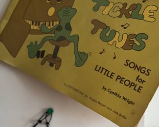 Vintage "tickle Tunes" song book 