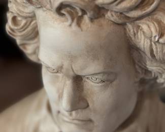 serious Beethoven Bust detail 