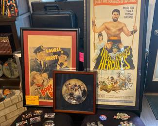 FRAMED CLASSIC MOVIE POSTERS F