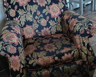Floral Recliner