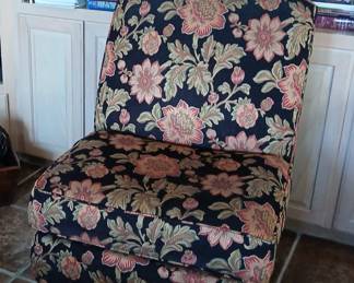 Floral Chair. Matching Recliner Available