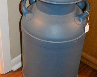 Vintage milk can
