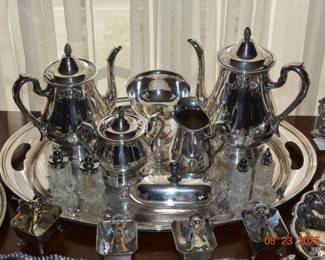 Silver service Reed and Barton