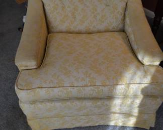 Vintage Upholstered Armchair