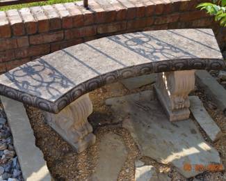 Cement bench