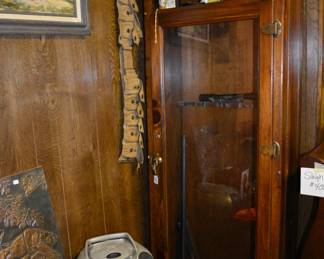 Vintage gun cabinet