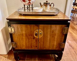 petite Asian two door chest
