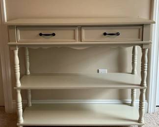 White Sofa Table