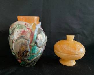 Alabaster And Glass