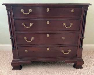 George 3rd Mahogany Four Drawer Chest