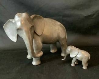 Wah Chang Bronze Elephants