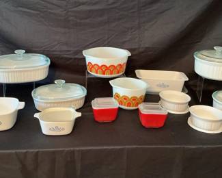 Vintage Pyrex And Corning Ware