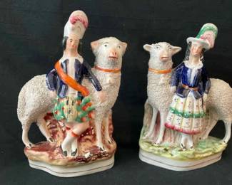 Staffordshire Highland Lass Lad
