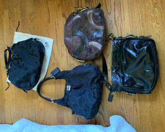 Designer purses: Coach and Brighton 