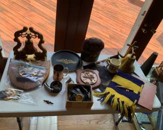 United States Naval Academy items. Our client was a graduate of the Naval Academy in the 1960’s with a long and distinguished career in the US Navy.
