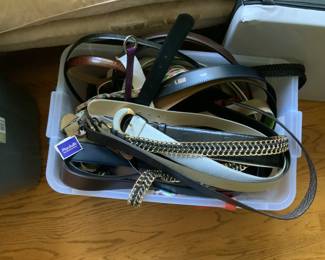 Belts, belts and more belts!!!!