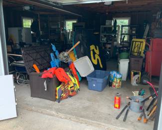 Next group of pictures are the Garage.