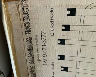 4 Rod Holder. Brand New