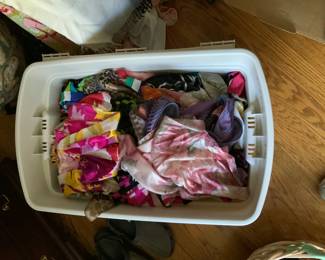 Scarves, scarves and more scarves!!