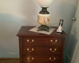 Henkel Harris Bedside Chest. Located in the Master bedroom.