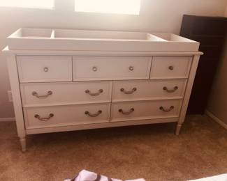 White dresser