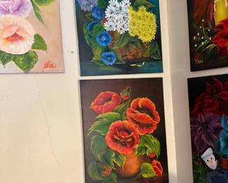 Art work on canvas