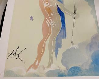 Dali Signs of  the Zodiac 1969 Penn Print