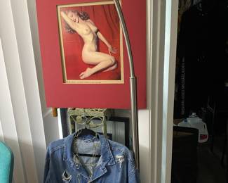 Vintage Original Marilyn Monroe Centerfold Custom Matted Ready To Be Framed.....Perfect for Man Cave ....