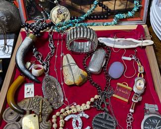 Large Collection of Vintage Jewelry