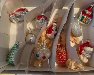German glass ornaments
