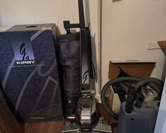 Kirby vacuum with attachments