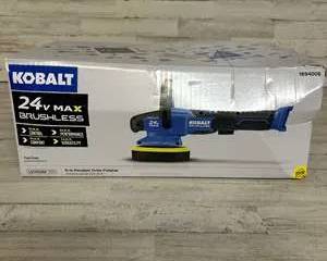 Kobalt 24V Max Brushless 6” Random Orbit Polisher Tool Only – Car Detailing Buffer
