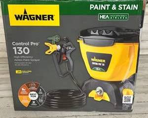 Wagner Control Pro 130 Airless Paint Sprayer HEA High Efficiency Used