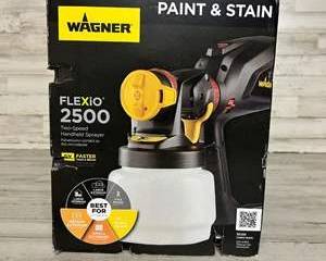 Wagner Flexio 2500 Handheld Paint & Stain Sprayer