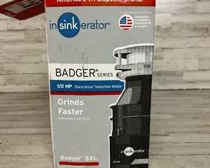 InSinkErator Badger 5XL 1/2 HP Garbage Disposal Food Waste Disposer Dura-Drive