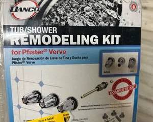 Danco Tub Shower Remodeling Kit for Pfister Verve Chrome Handles & Stems