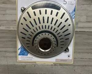 Allen + Roth Nottingham 8” Waterfall Showerhead Brushed Nickel 5 Spray Settings