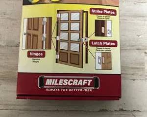 Milescraft HingeMate 350 Door Mortising Kit 15-Piece Router Template Jig 1233