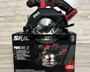 SKIL PWRCore 12 Brushless 5-1/2” Circular Saw – 12V Cordless Compact Power Tool (Tool Only)