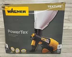 Wagner PowerTex Texture Sprayer – All-in-One Electric Drywall Paint Gun for Popcorn, Knockdown & Orange Peel Finishes
