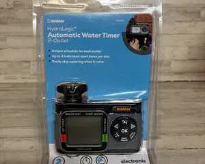HydroLogic Automatic Water Timer 2 Outlet System 2 High Flow Valves 4 Individual Start Times