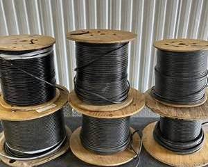 Lot of 6 Spools of Wire Unsure of size and Length