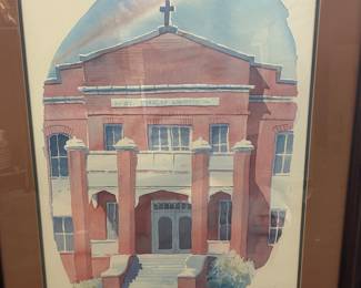 Kleinschmidt Print of St. Charles Academy