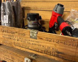 Ammo boxes and tools!