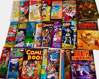Pulp Fiction & Adult Comics 1960-70's