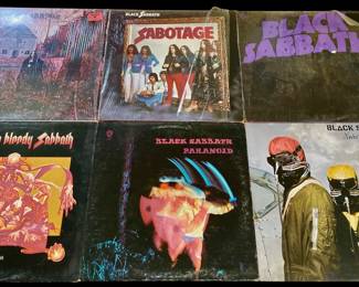Ozzy Osbourne Black Sabbath Records