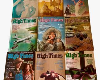 High Times Magazines 1970's