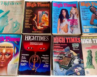 HIGH TIMES PREMIER #1 FIRST ISSUE VINTAGE 1974 MARIJUANA MAGAZINE - RARE UPPER LEFT
