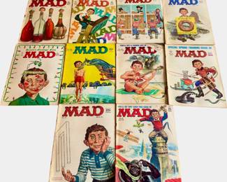 Mad Magazines 1950's-1980's